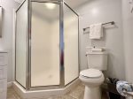 2nd Full Bathroom - Large Shower Stall